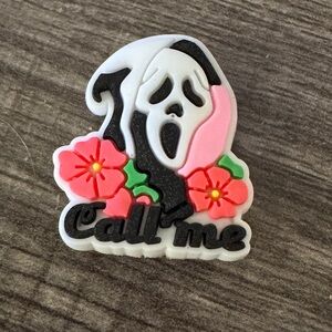 Ghostface Call Me CROCS Jibbitz Shoe Charm 5/$20